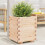 Berkfield Garden Planter 40x40x49.5 cm Solid Wood Pine 1