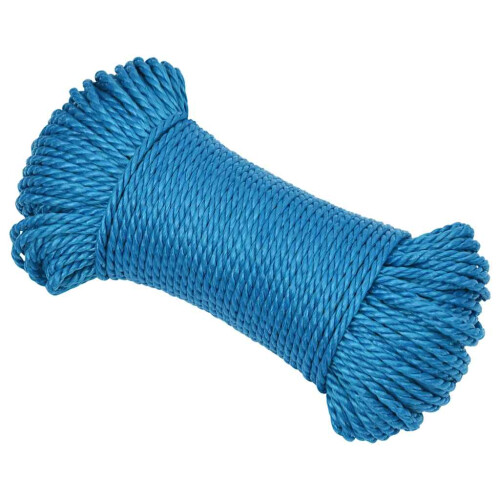 Berkfield Work Rope Blue 3 mm 500 m Polypropylene 1