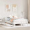 Berkfield Bed Frame without Mattress White 120x190 cm Small Double Solid Wood Pine 1