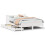 Berkfield Bed Frame with Drawers White 150x200 cm King Size Solid Wood Pine 1