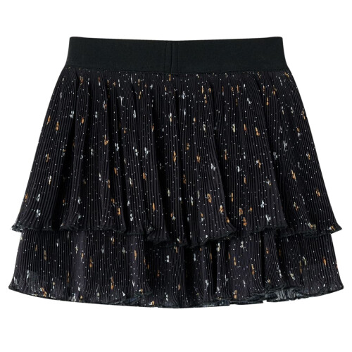 Kids' Skirt Tiered Ruffle Design Black 92 1