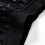 Kids' Skirt Tiered Ruffle Design Black 92 7