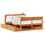 Berkfield Bed Frame without Mattress Wax Brown 135x190 cm Double Solid Wood Pine 1