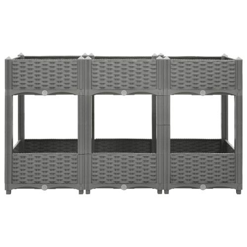 Berkfield Raised Bed 120x40x71 cm Polypropylene 2