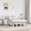 Berkfield Bed Frame without Mattress White 120x190 cm Small Double Solid Wood Pine 1
