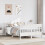 Berkfield Bed Frame without Mattress White 160x200 cm Solid Wood Pine 1