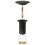 Berkfield Push Drain without Overflow Function Grey 6.4x6.4x9.1 cm 7