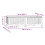 Berkfield Raised Bed 80x40x23 cm Polypropylene 8