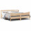 Berkfield Bed Frame with Headboard 180x200 cm Super King Solid Wood Pine 1