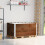 Berkfield Pallet Collars 3 pcs Brown 120x80 cm Solid Wood Pine 1