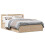 Berkfield Bed Frame with Headboard 135x190 cm Double Solid Wood Pine 1