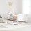 Berkfield Bed Frame without Mattress White 90x200 cm Solid Wood Pine 1