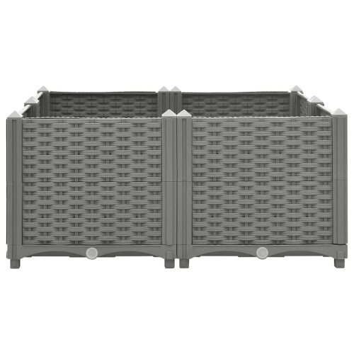 Berkfield Raised Bed 80x80x38 cm Polypropylene 2