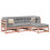 Berkfield 4 Piece Garden Sofa Set Solid Wood Douglas Fir 1