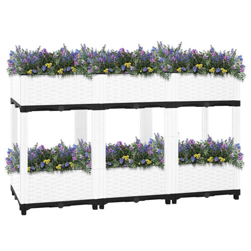 Berkfield Raised Bed 120x40x71 cm Polypropylene 1