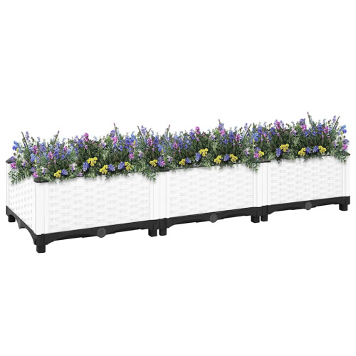Berkfield Raised Bed 120x40x23 cm Polypropylene 1