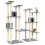 Berkfield Cat Tree with Sisal Scratching Posts Light Grey 174 cm 3