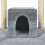 Berkfield Cat Tree with Sisal Scratching Posts Light Grey 174 cm 7