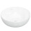 Berkfield Wash Basin White 44x17 cm Ceramic Round 2