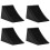 Berkfield Wheel Chocks 4 pcs 16x9x9 cm Rubber 2