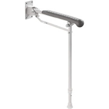 Bathroom Grab Bars 42x70cm Aluminum Alloy Toilet Safety Rail with Ergonomic NonSlip Grip and HeavyDuty Support