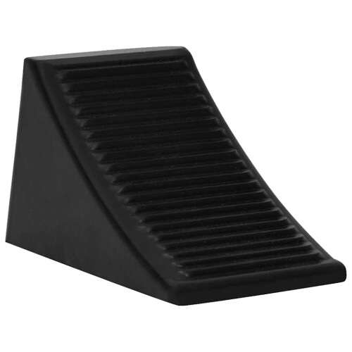 Berkfield Wheel Chocks 4 pcs 16x9x9 cm Rubber 2