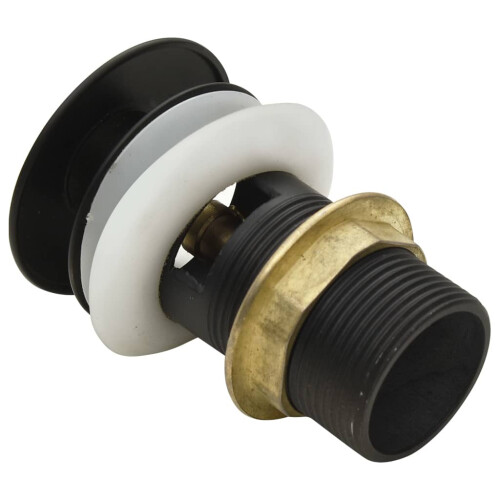 Berkfield Push Drain with Overflow Function Grey 6.4x6.4x9.1 cm 2