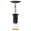 Berkfield Push Drain with Overflow Function Grey 6.4x6.4x9.1 cm 4