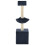 Berkfield Cat Tree with Sisal Scratching Posts 105 cm Blue 3