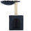 Berkfield Cat Tree with Sisal Scratching Posts 105 cm Blue 5