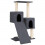 Berkfield Cat Tree with Sisal Scratching Posts Dark Grey 82 cm 2