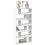 Berkfield Bookcase White 100x33x187.5 cm Engineered Wood 1