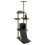 Berkfield Cat Tree with Sisal Scratching Posts Dark Grey 155 cm 3