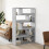 Berkfield Bookcase Concrete Grey 100x33x156.5 cm Engineered Wood 1
