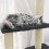 Berkfield Cat Tree with Sisal Scratching Posts Dark Grey 155 cm 4