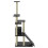 Berkfield Cat Tree with Sisal Scratching Posts Dark Grey 155 cm 6