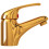 Berkfield Basin Mixer Tap Gold 13x10 cm 4