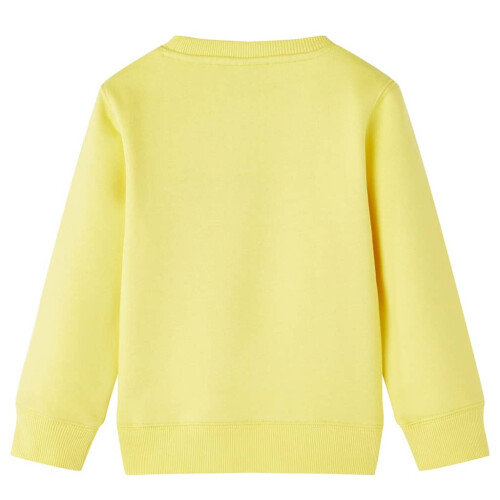 Kids' Sweatshirt Light Yellow 116 1