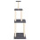 Berkfield Cat Tree with Sisal Scratching Posts Dark Grey 149 cm 3