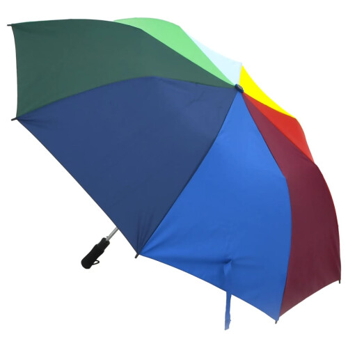 Berkfield Automatic Folding Umbrella Multicolour 124 cm 1