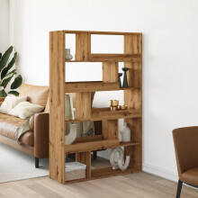 Berkfield Room Divider Artisian Oak 100x33x156.5 cm Engineered Wood