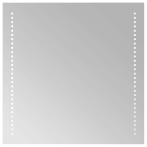 Berkfield LED Bathroom Mirror 50x50 cm 1