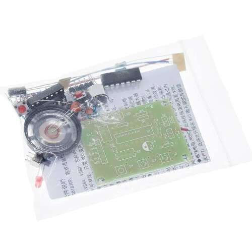 ISD1820 Voice Recording Module 20‑Second Audio Recorder DIY Learning Kit for Student Electronics 1