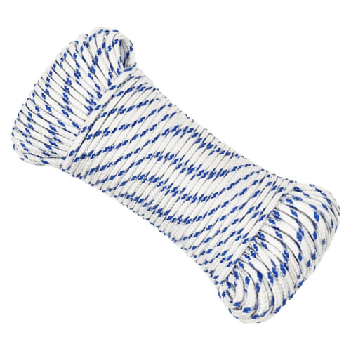 Berkfield Boat Rope White 3 mm 500 m Polypropylene 1