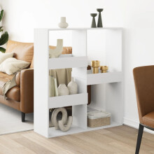 Berkfield Room Divider White 100x33x115 cm Engineered Wood