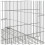 Berkfield Rabbit Cage 78x54x54 cm Galvanised Iron 6