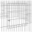 Berkfield Rabbit Cage 110x110x55 cm Galvanised Iron 6