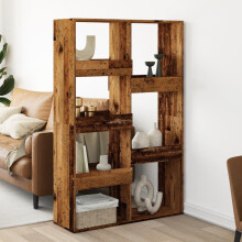 Berkfield Room Divider Old Wood 100x33x155.5 cm Engineered Wood