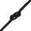 Berkfield Boat Rope Full Black 3 mm 25 m Polypropylene 5
