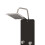 Berkfield Shower Panel Unit Glass 25x47.5x130 cm Black 3